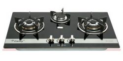 Bếp gas âm 3 lò Canzy CZ 863
